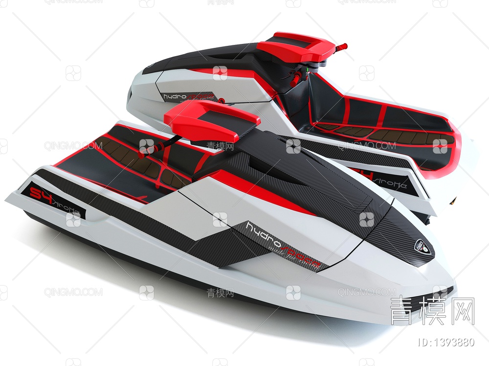 摩托艇3D模型下载【ID:1393880】
