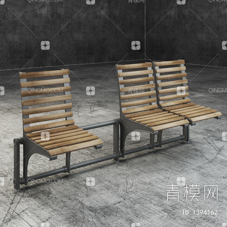 公共用椅3D模型下载【ID:1394162】