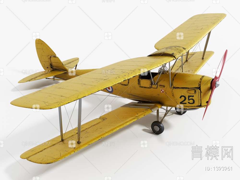 飞机3D模型下载【ID:1393961】