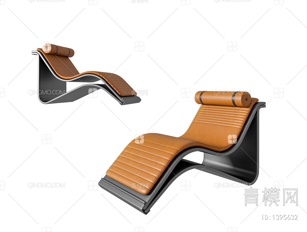 躺椅3D模型下载【ID:1395632】