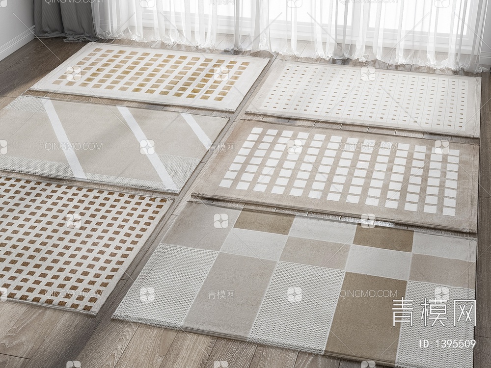 地毯组合3D模型下载【ID:1395509】