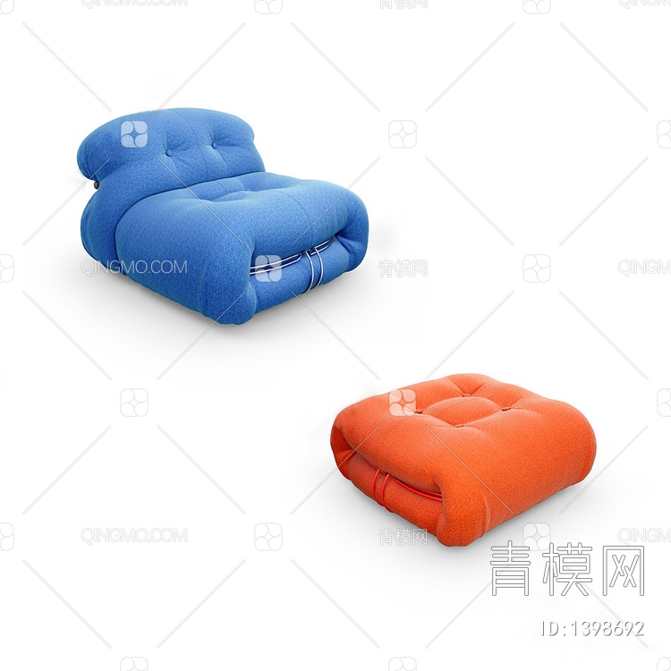 异行沙发3D模型下载【ID:1398692】