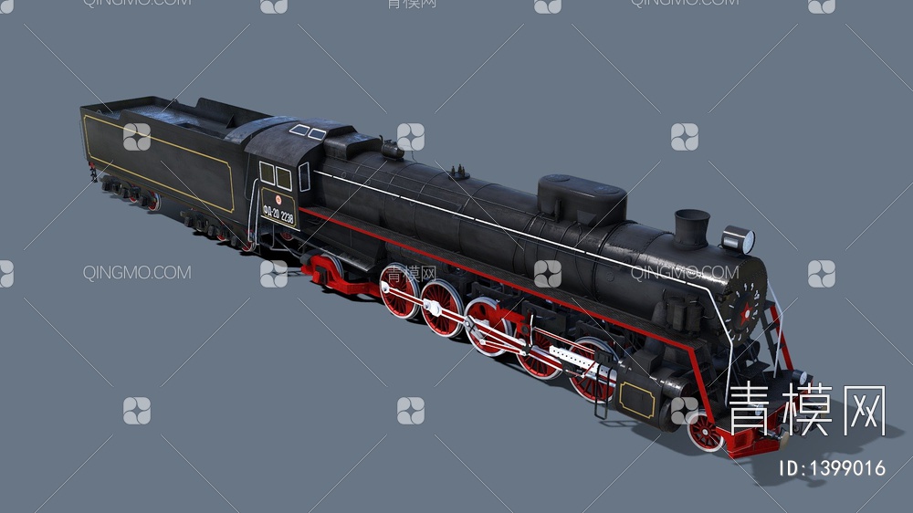 火车3D模型下载【ID:1399016】