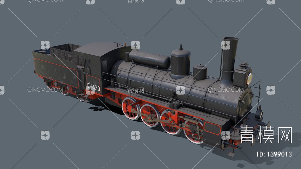 火车3D模型下载【ID:1399013】