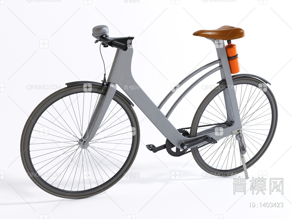 脚踏车3D模型下载【ID:1403423】