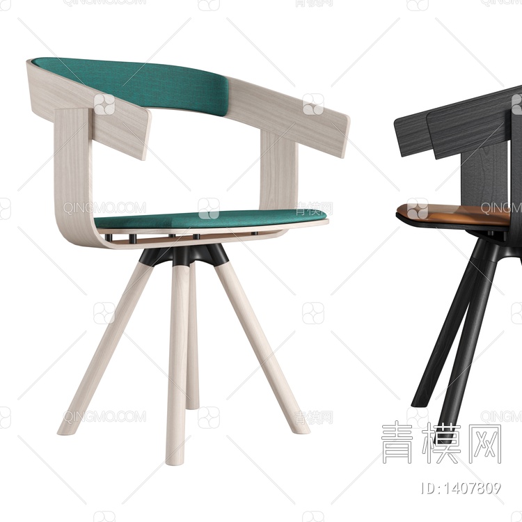 单椅3D模型下载【ID:1407809】