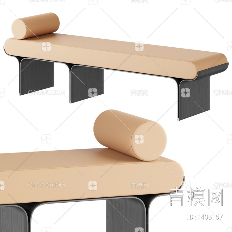 STAMI 长凳床尾踏3D模型下载【ID:1408157】