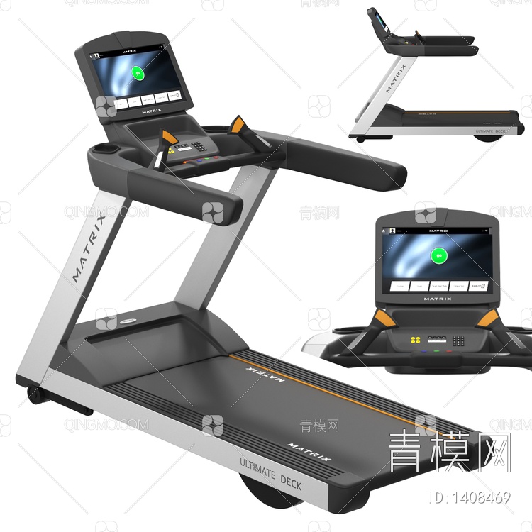 Matrix-T7xi 美国乔山跑步机3D模型下载【ID:1408469】