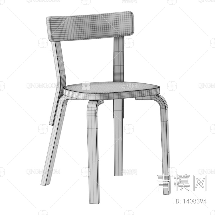 单椅3D模型下载【ID:1408394】