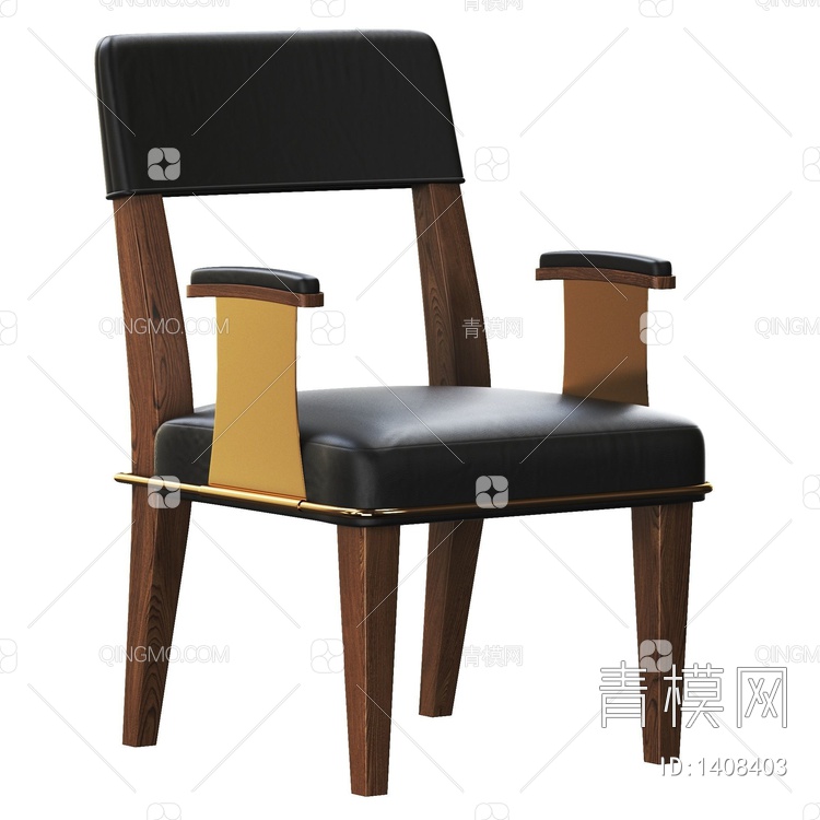 艺术单椅3D模型下载【ID:1408403】