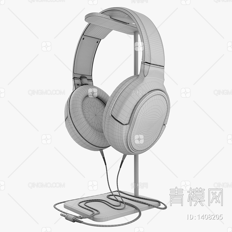 耳机3D模型下载【ID:1408205】