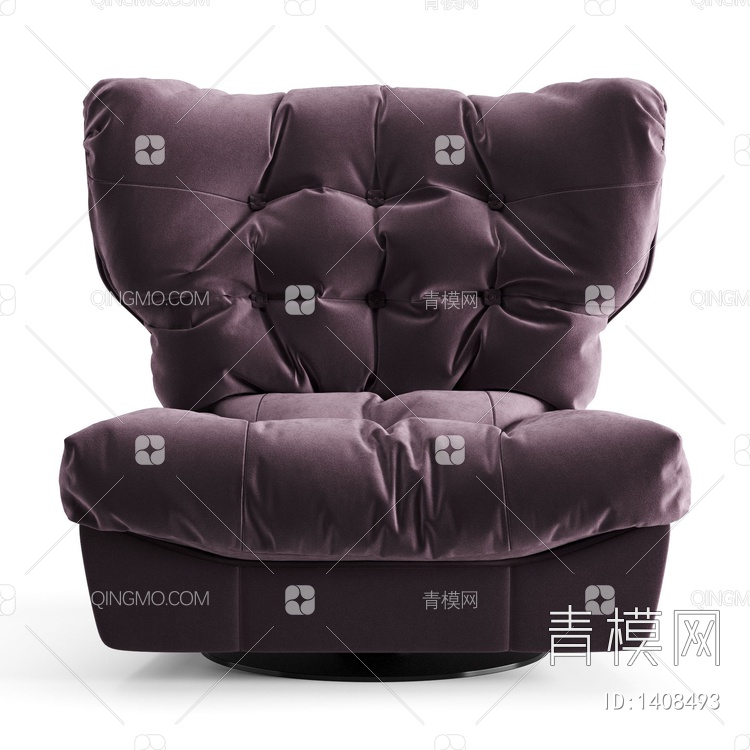 Baxter 单人沙发3D模型下载【ID:1408493】