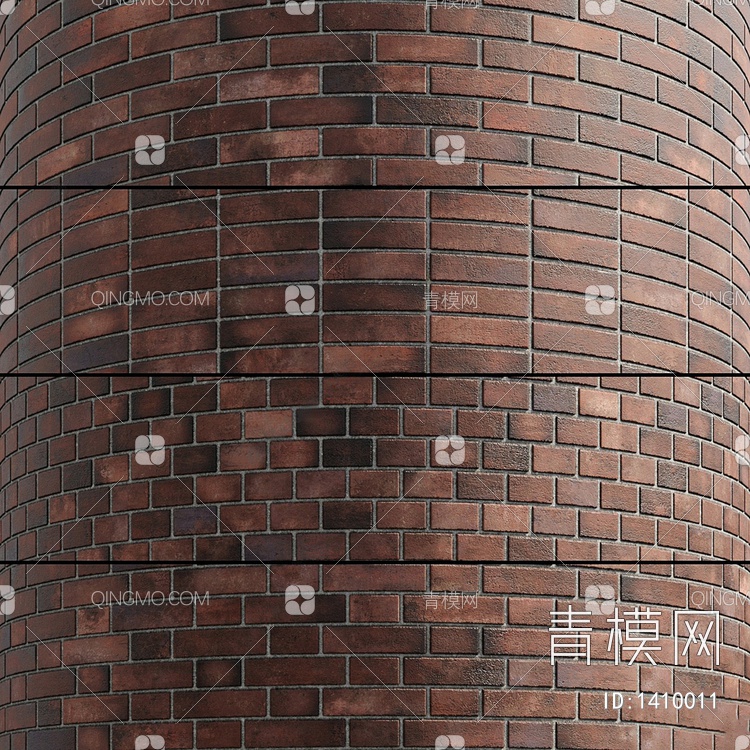 红砖墙3D模型下载【ID:1410011】