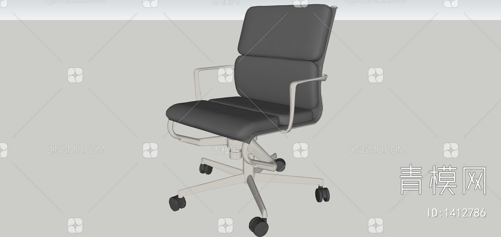 办公单椅SU模型下载【ID:1412786】