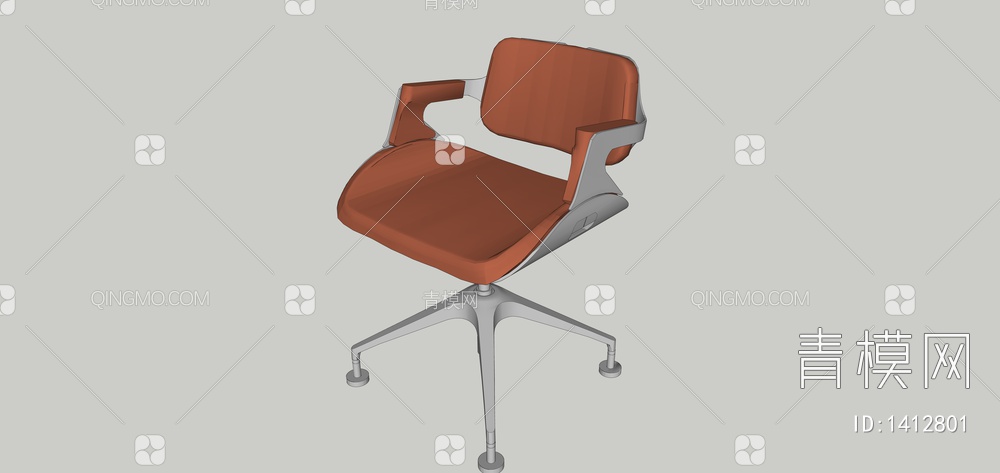 办公单椅SU模型下载【ID:1412801】