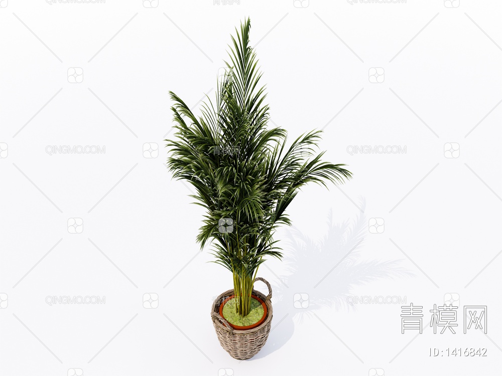 室内植物盆栽盆景SU模型下载【ID:1416842】