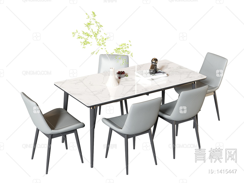 餐桌椅3D模型下载【ID:1415447】