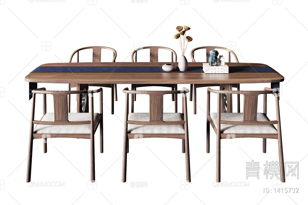 餐桌椅3D模型下载【ID:1415732】