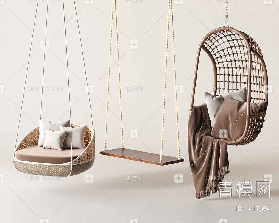 吊椅3D模型下载【ID:1417694】