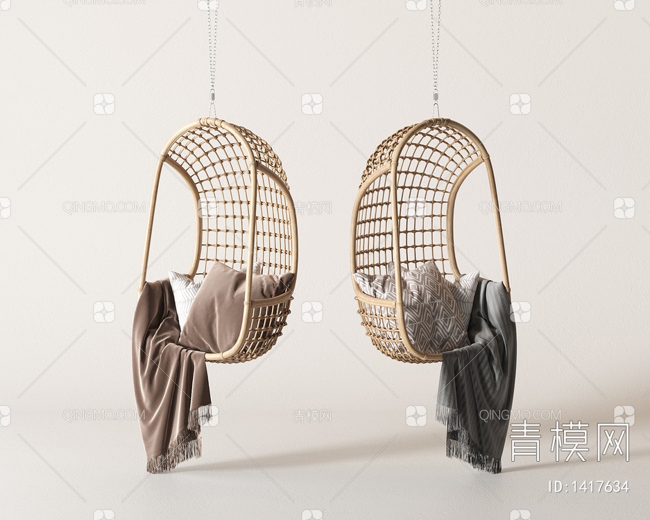 吊椅3D模型下载【ID:1417634】