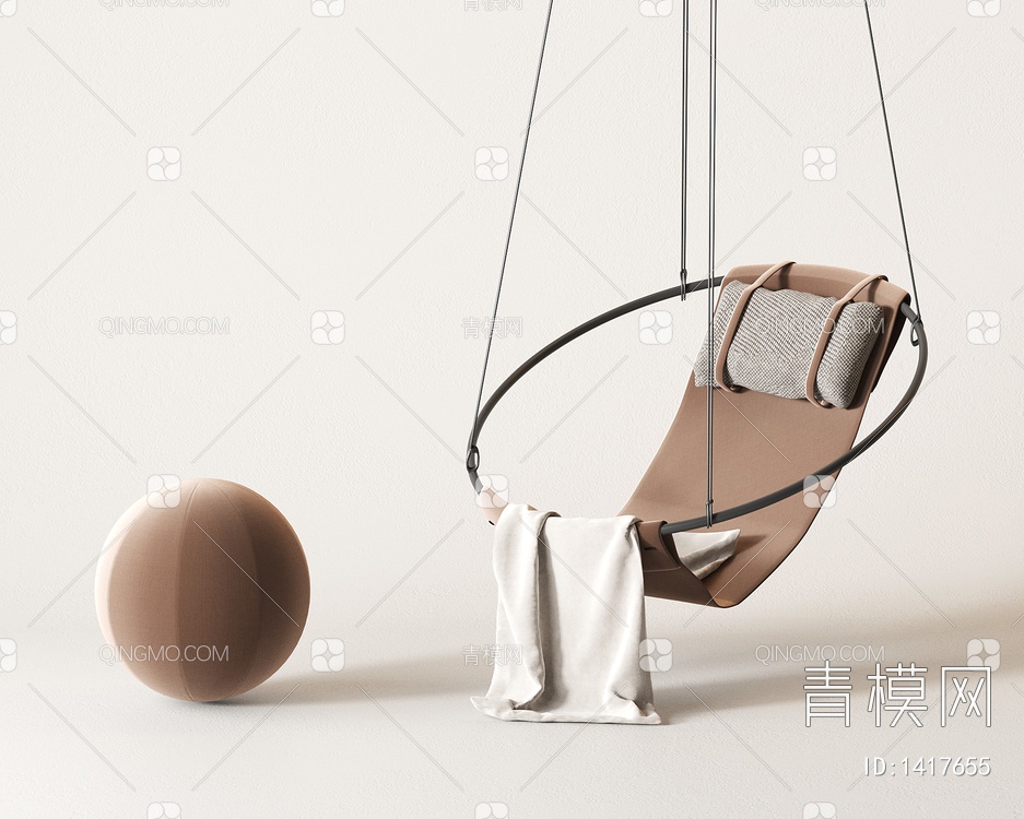 吊椅3D模型下载【ID:1417655】