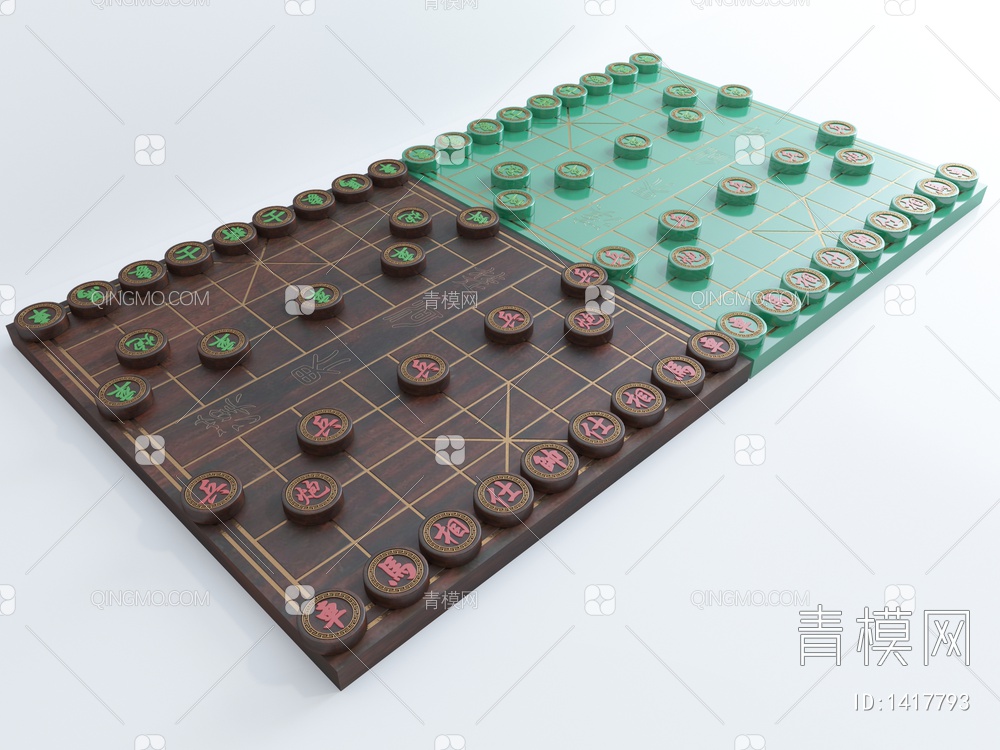 象棋3D模型下载【ID:1417793】