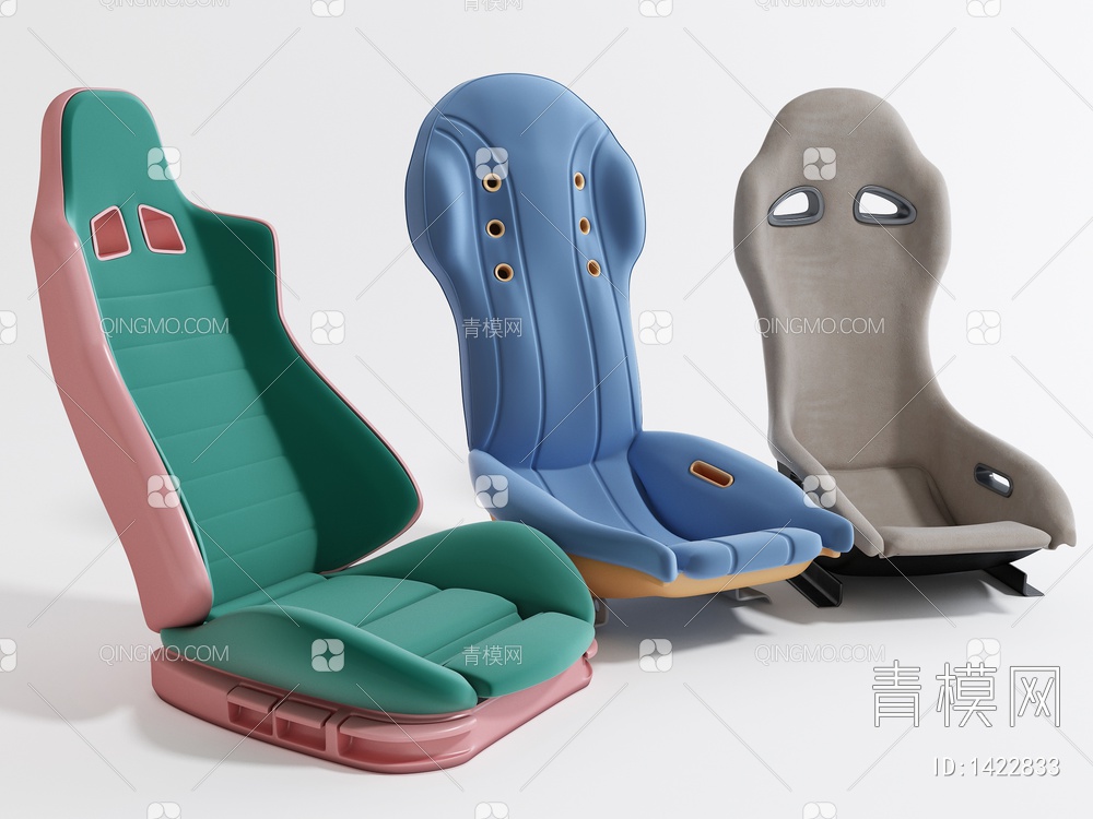 汽车安全椅3D模型下载【ID:1422833】