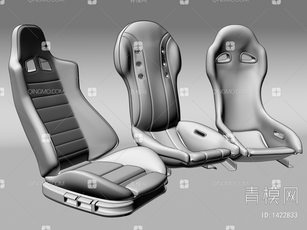 汽车安全椅3D模型下载【ID:1422833】