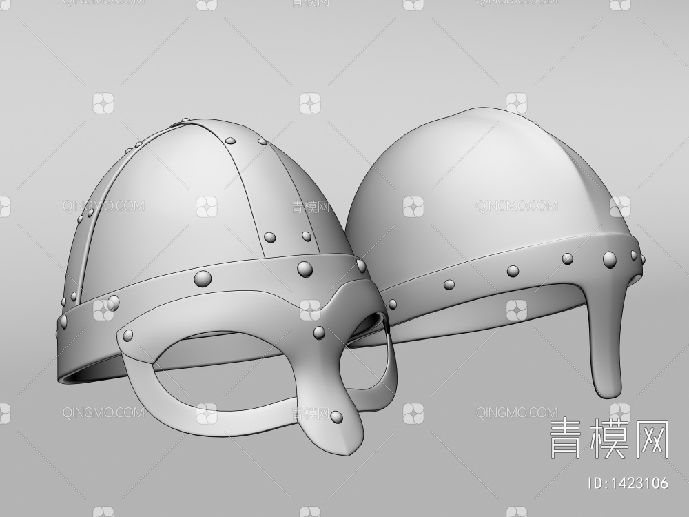 头盔摆件3D模型下载【ID:1423106】