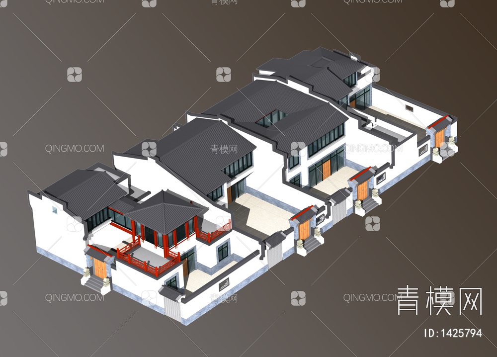 北京经典四合院全套建筑设计图【ID:1425794】