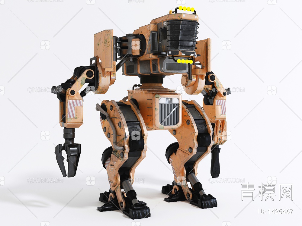 机器人3D模型下载【ID:1425467】