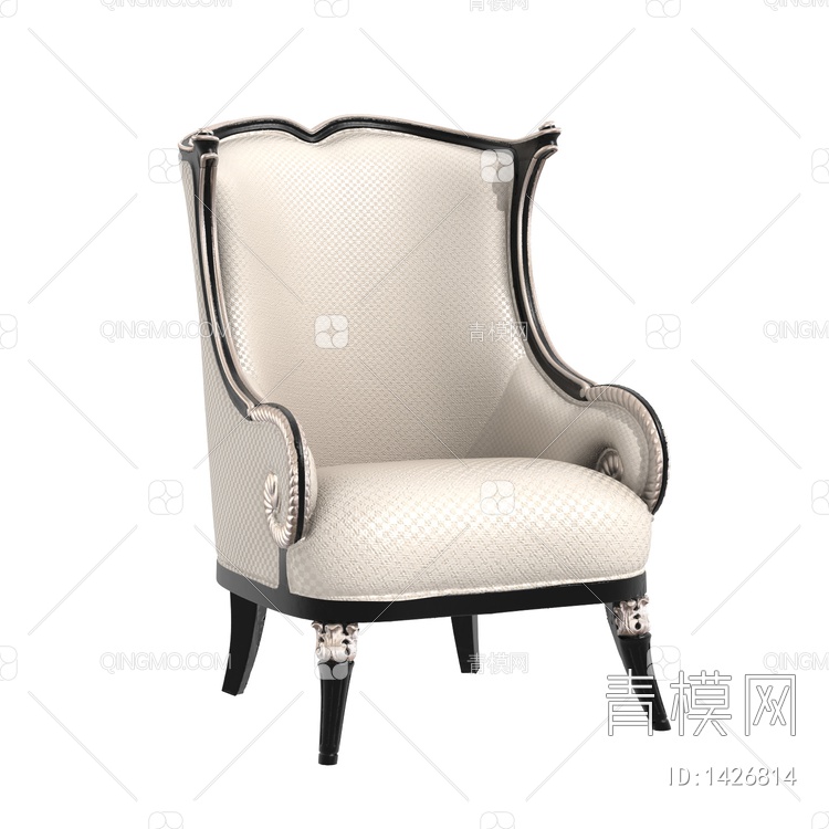 意式_凯撒_CS-A1025c_休闲椅3D模型下载【ID:1426814】