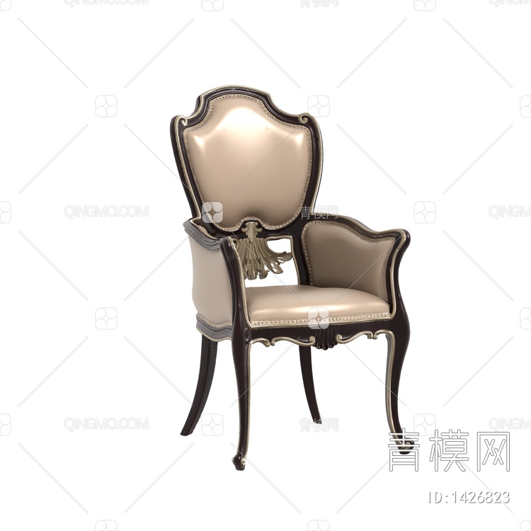 意式_凯撒_CS-A1021_写字椅3D模型下载【ID:1426823】