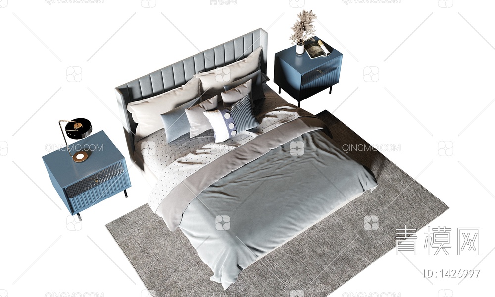 儿童床3D模型下载【ID:1426997】