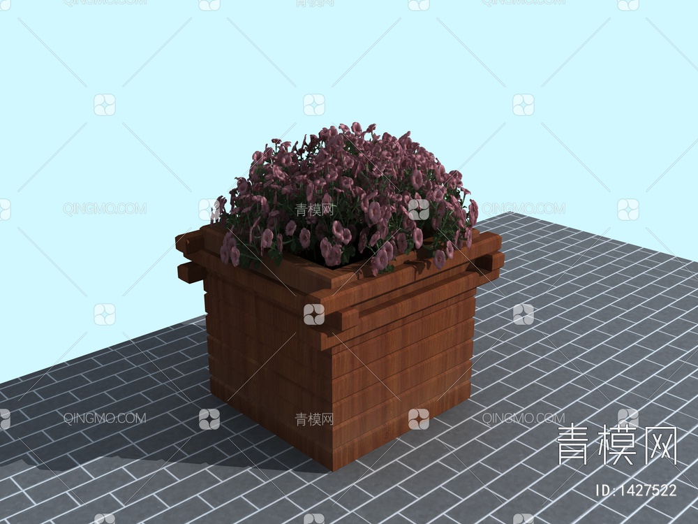 花箱3D模型下载【ID:1427522】