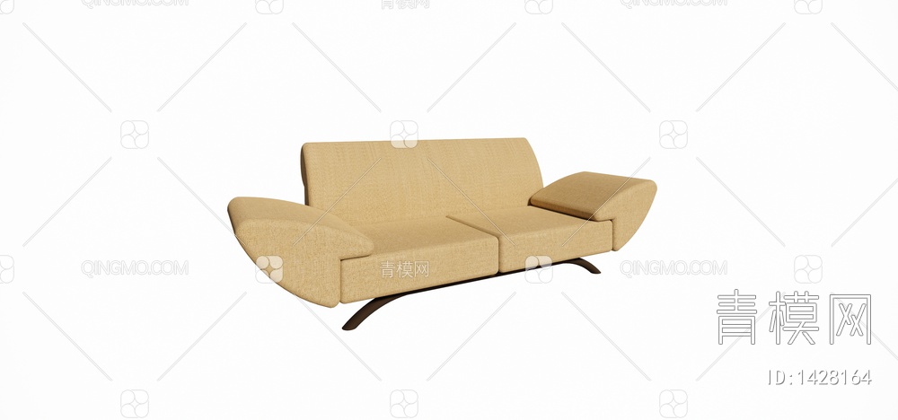 双人沙发SU模型下载【ID:1428164】