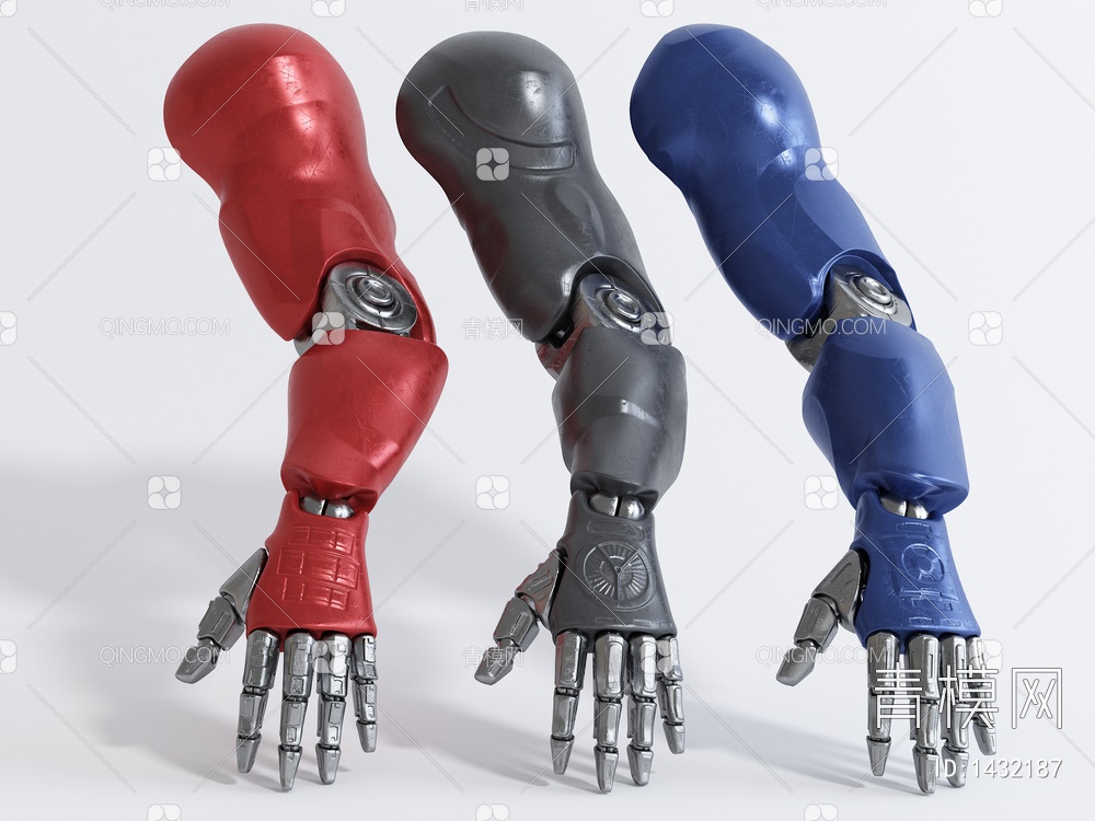 机械手臂3D模型下载【ID:1432187】