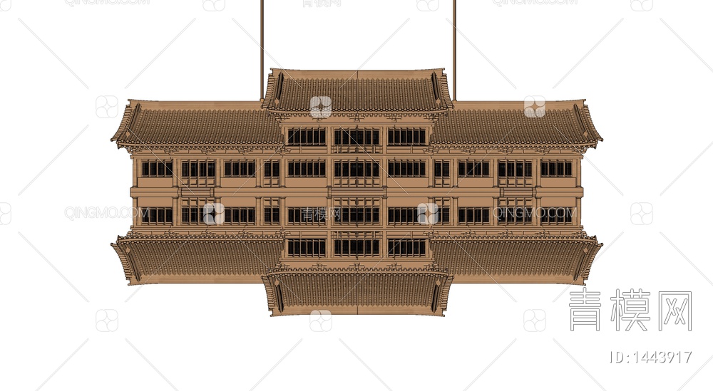 吊灯SU模型下载【ID:1443917】