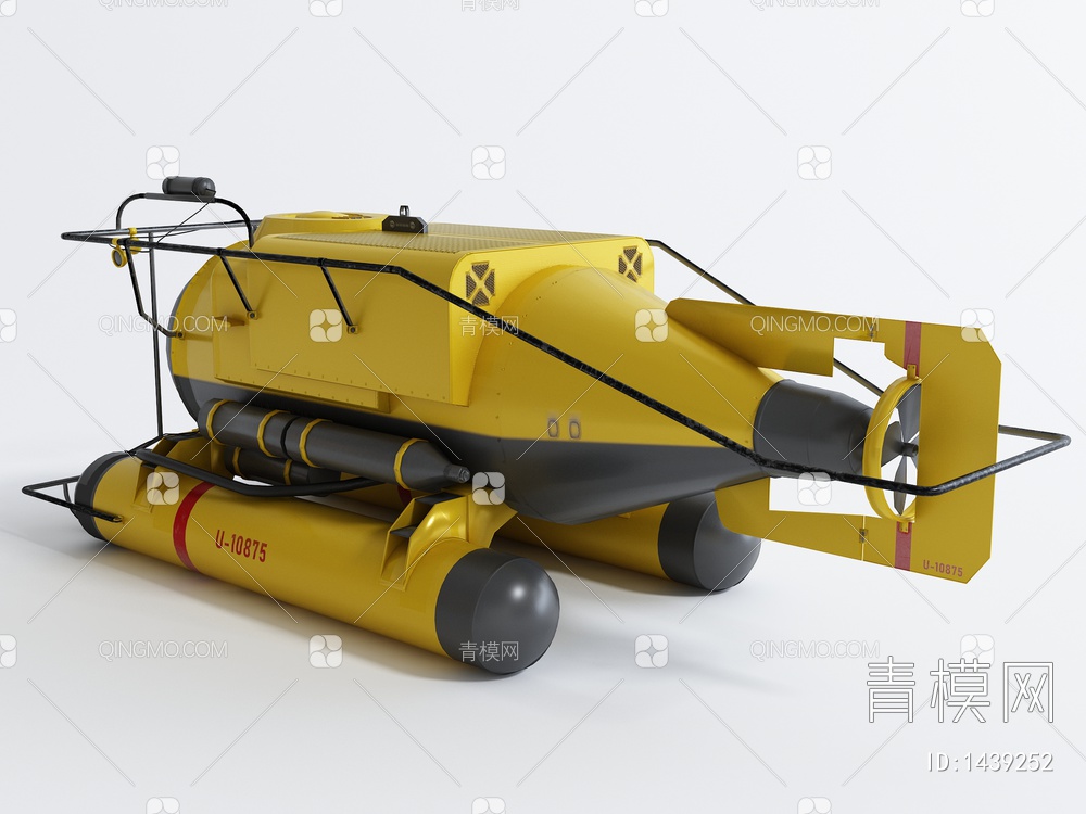 潜水器材3D模型下载【ID:1439252】