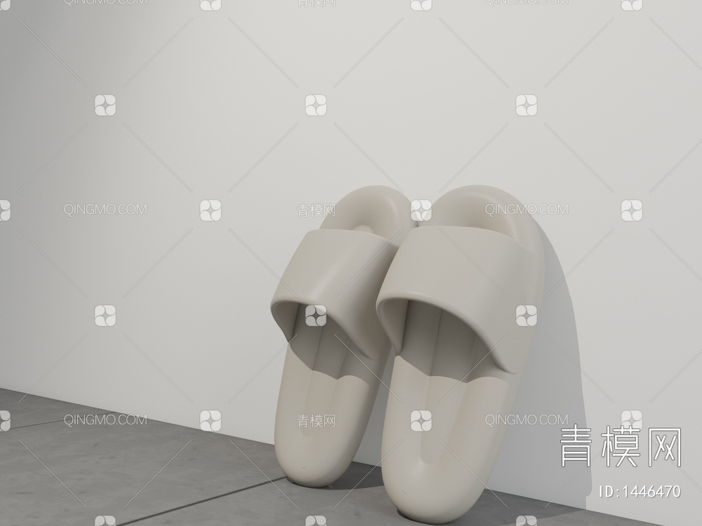 拖鞋3D模型下载【ID:1446470】