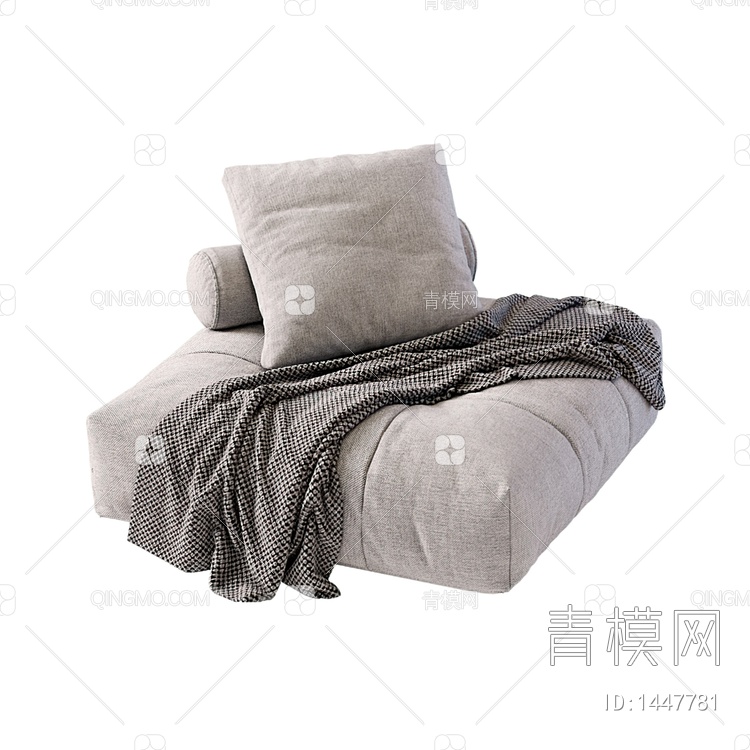 懒人沙发3D模型下载【ID:1447781】