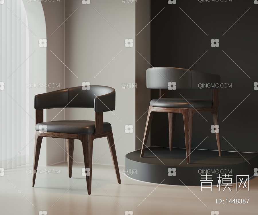 单椅3D模型下载【ID:1448387】