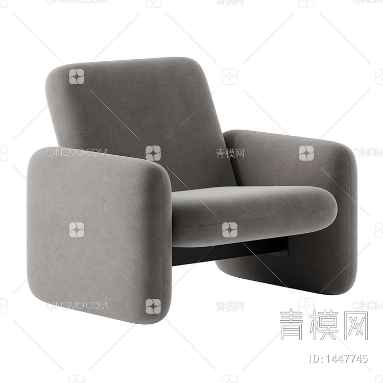 WILKES 扶手椅3D模型下载【ID:1447745】