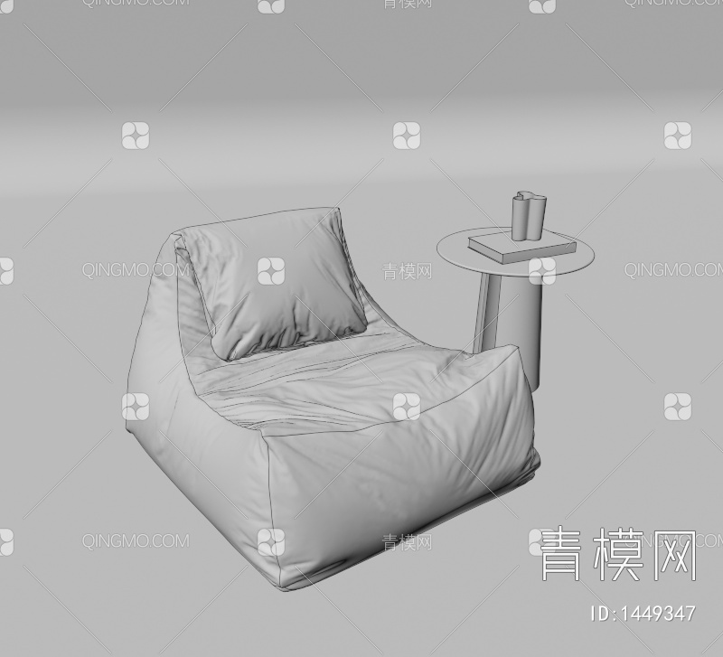 单人沙发 懒人沙发 沙发凳 单人沙发 单人沙发3D模型下载【ID:1449347】