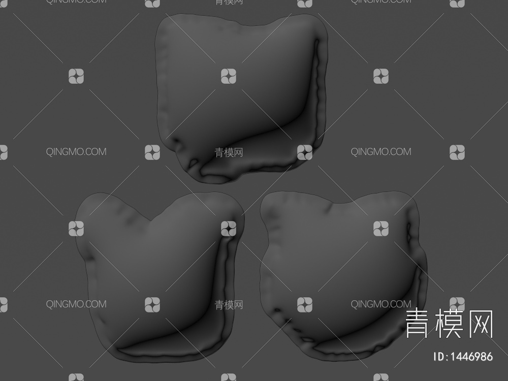 家居装饰气球美陈挂件3D模型下载【ID:1446986】