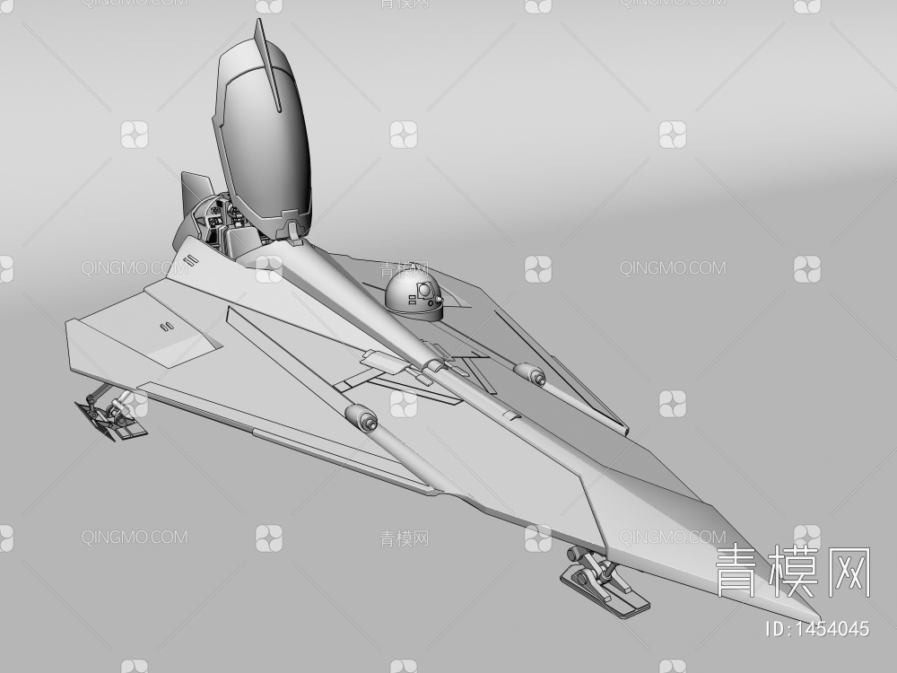 飞船3D模型下载【ID:1454045】