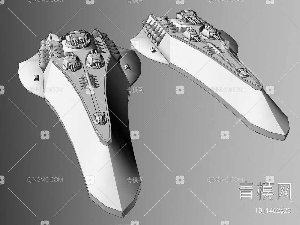 太空飞船3D模型下载【ID:1452623】