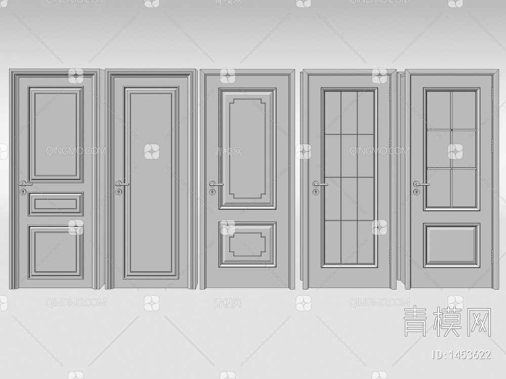 门3D模型下载【ID:1453622】