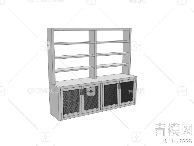 装饰架3D模型下载【ID:1448228】