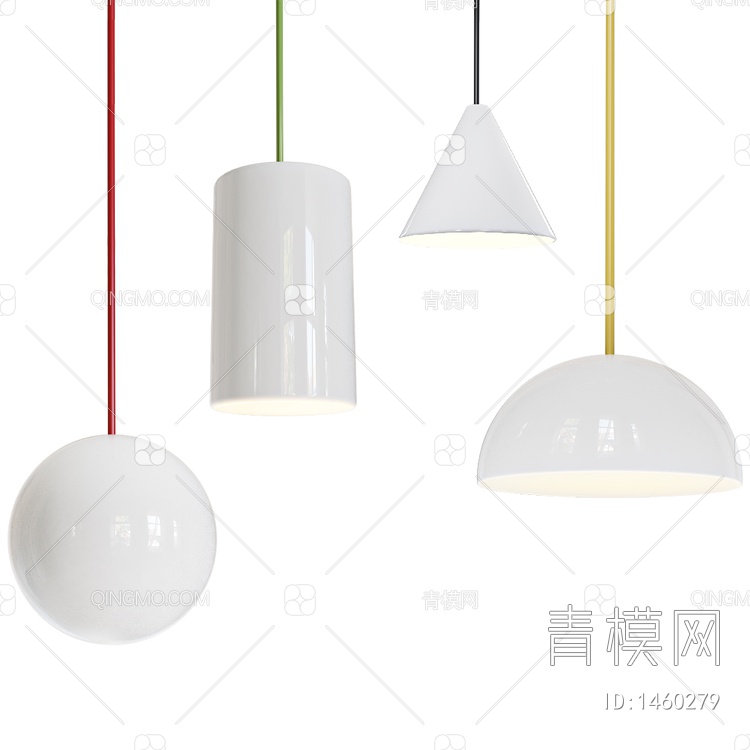 Lamps Bulb吊灯3D模型下载【ID:1460279】